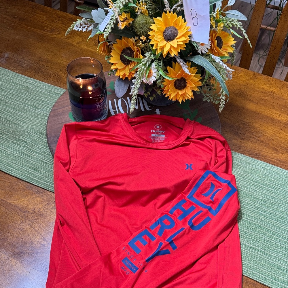 Hurley Vibrant Red Tee